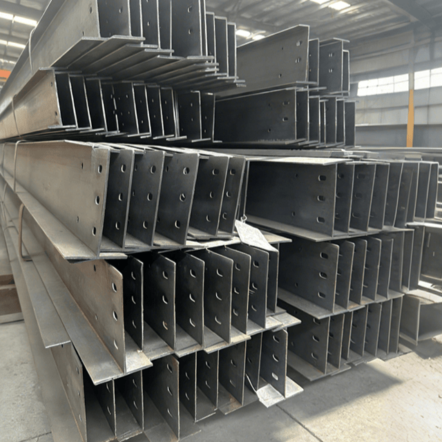 Perfil H de Aço para Material Estrutural de Suporte Solar｜Fornecedor de Estruturas de Aço para Grandes Projetos Fotovoltaicos