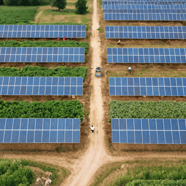 Sistema Fotovoltaico Agrovoltaico｜Solução One-Stop de Nova Energia Combinando Agricultura e Energia Solar