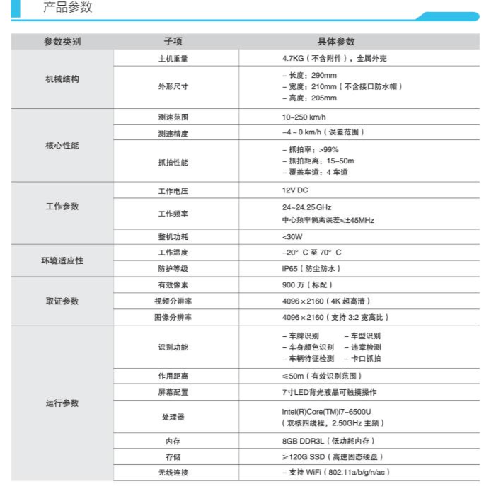 便携测速仪
