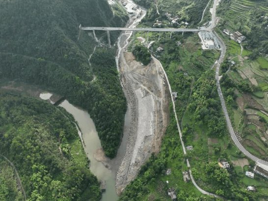 向阳水库地势图