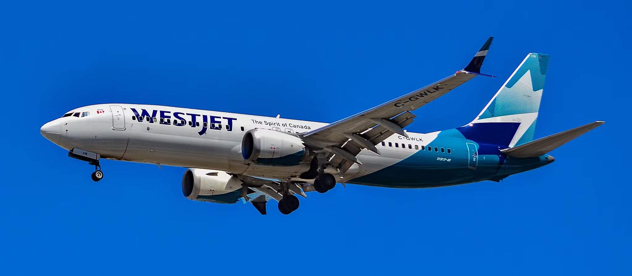 C-GWLK طائرة ويست جيت من طراز بوينغ 737 MAX 8