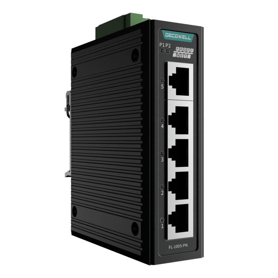 Nicht verwalteter industrieller Ethernet-Switch