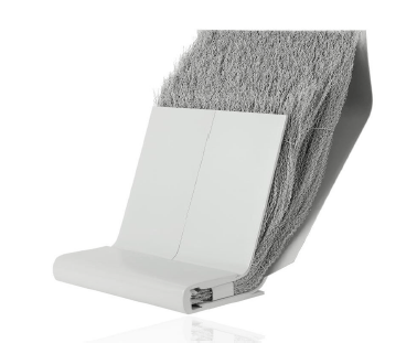 Reinforced steel wire sealing brush