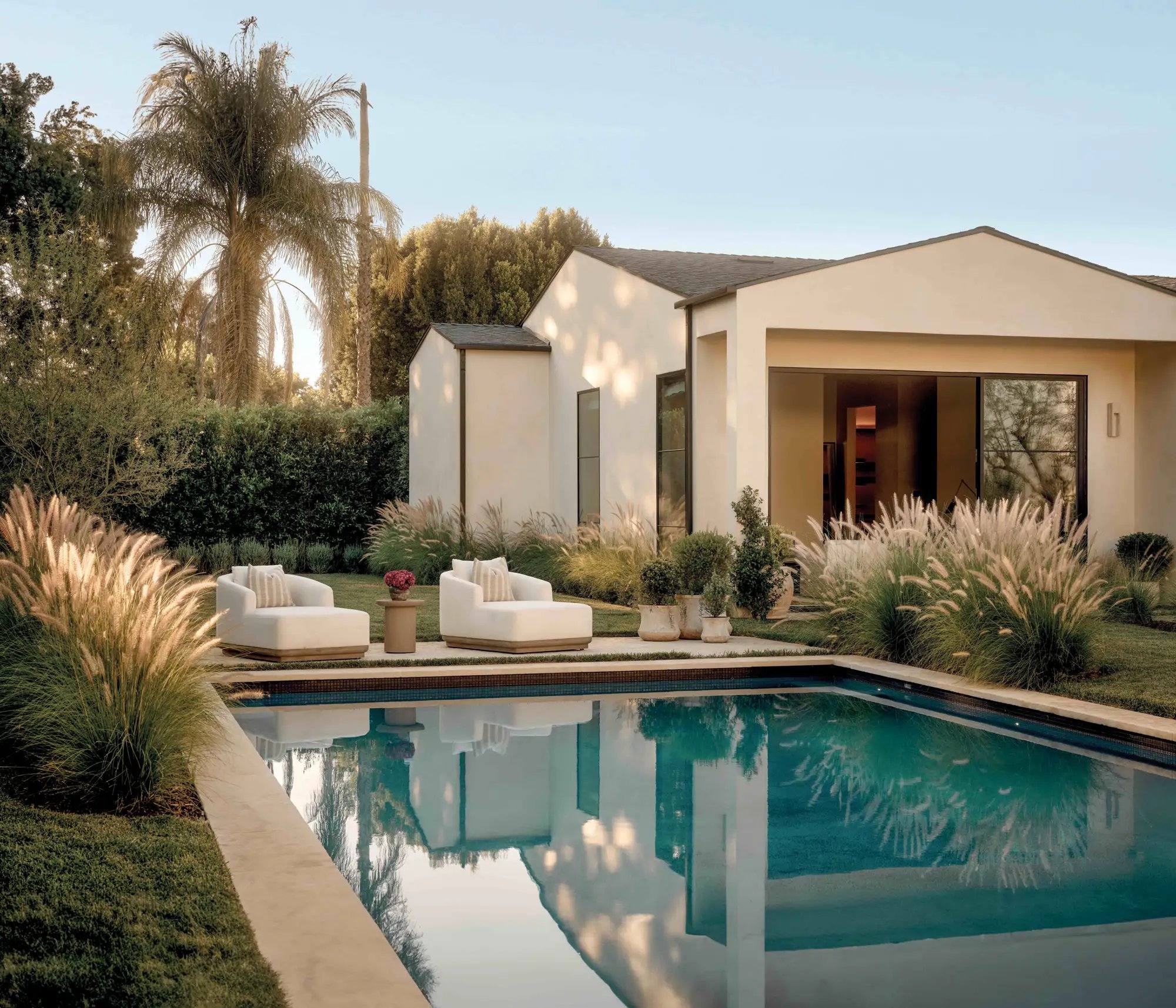Ein Garten mit mediterranem Flair