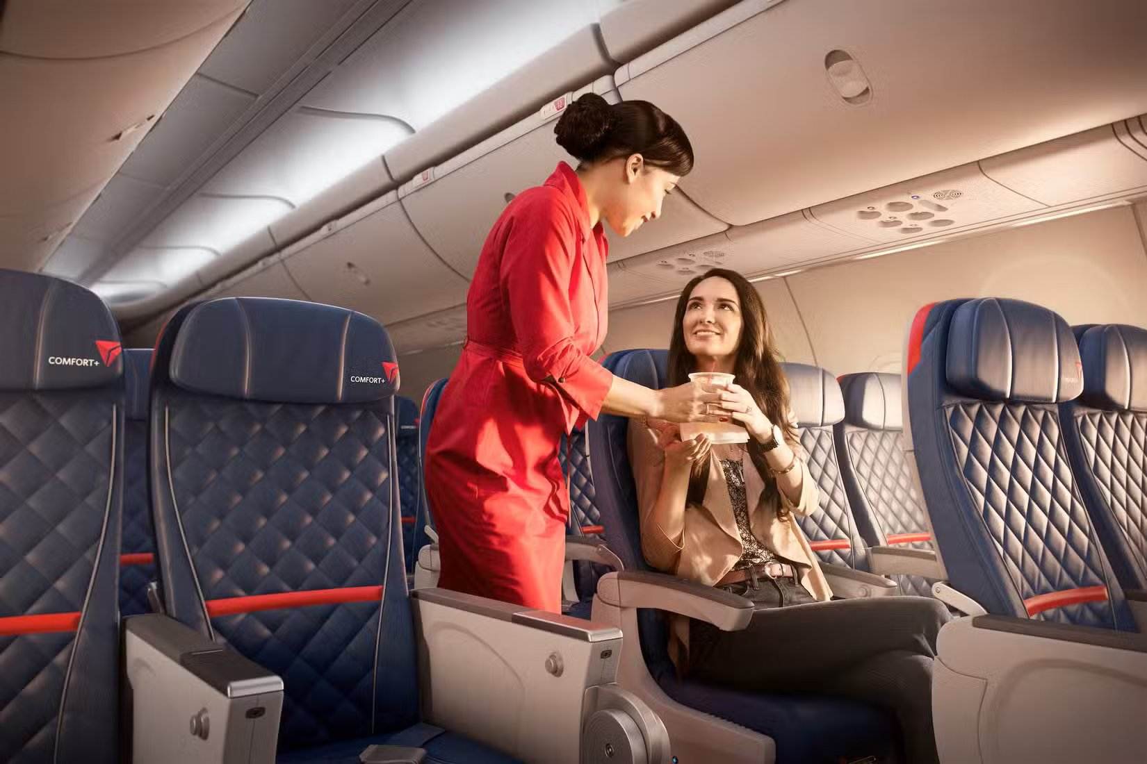 Serviço Comfort+ da Delta Air Lines