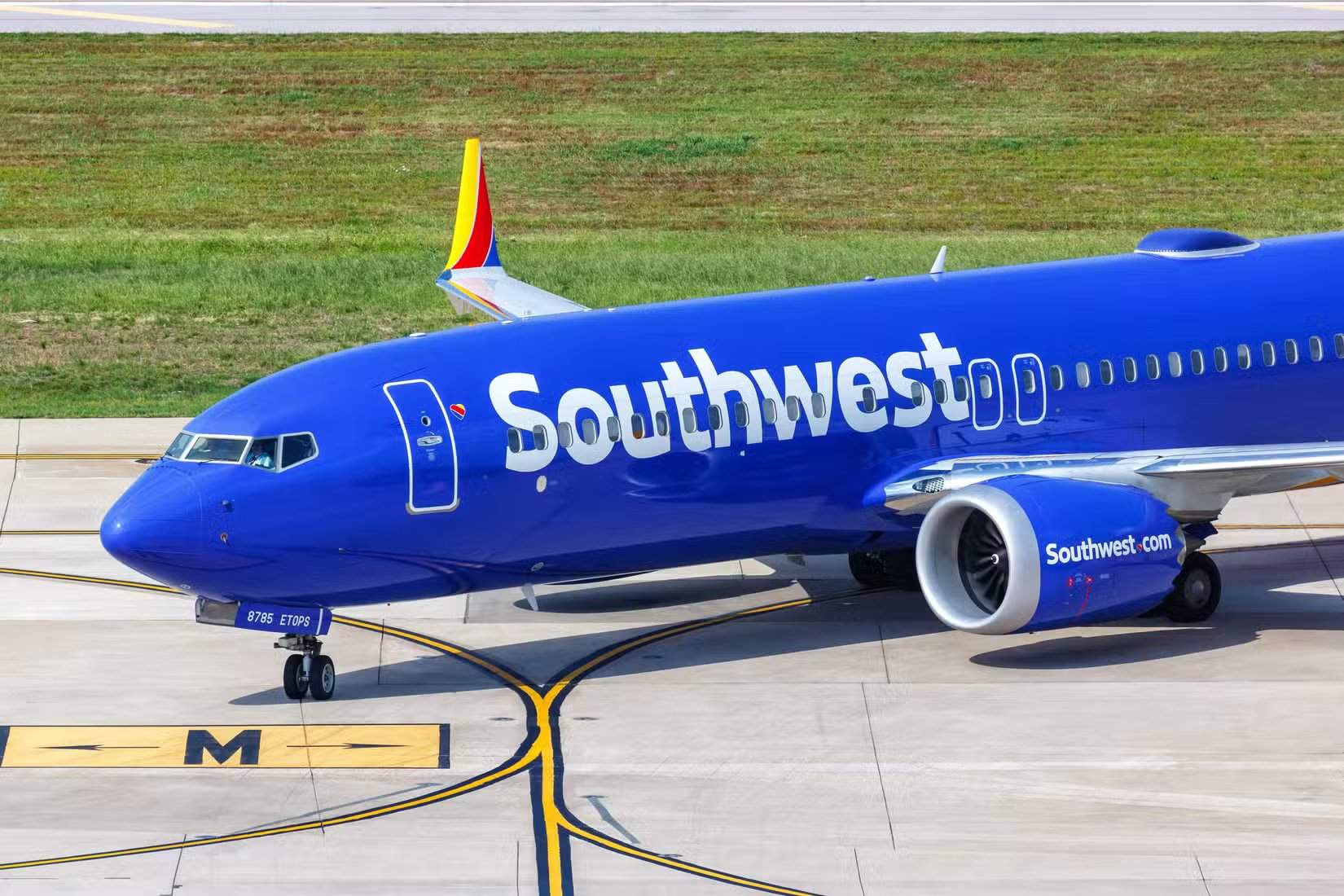 Boeing 737 MAX авиакомпании Southwest Airlines