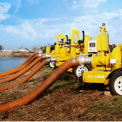 Mobile Absetzpumpstation