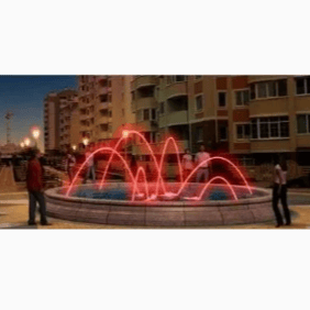 نافورة ذات تدفق صفائحي