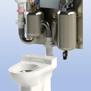 Juchuan Vakuum-Toilette