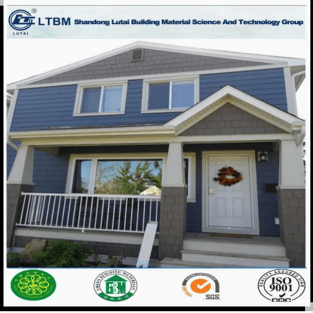 Lutai Wood Grain Siding Panel - SHANDONG GREEN BUILDING MATERIAL IMPORT AND EXPORT CO., LTD.