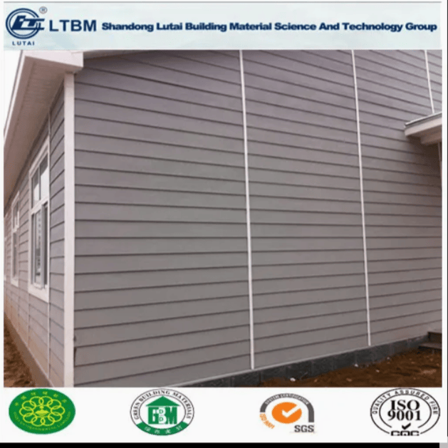 Lutai Wood Grain Siding Panel