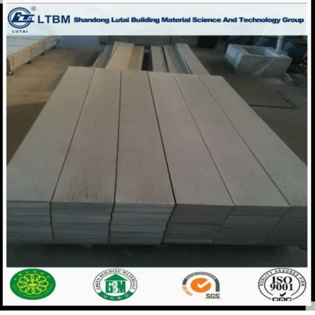 Lutai Wood Grain Siding Panel