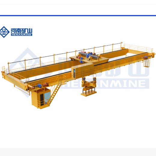 رافعة جسرية علوية بعارضة كهرومغناطيسية دوارة سفلية - Henan Mining Crane Co., Ltd.