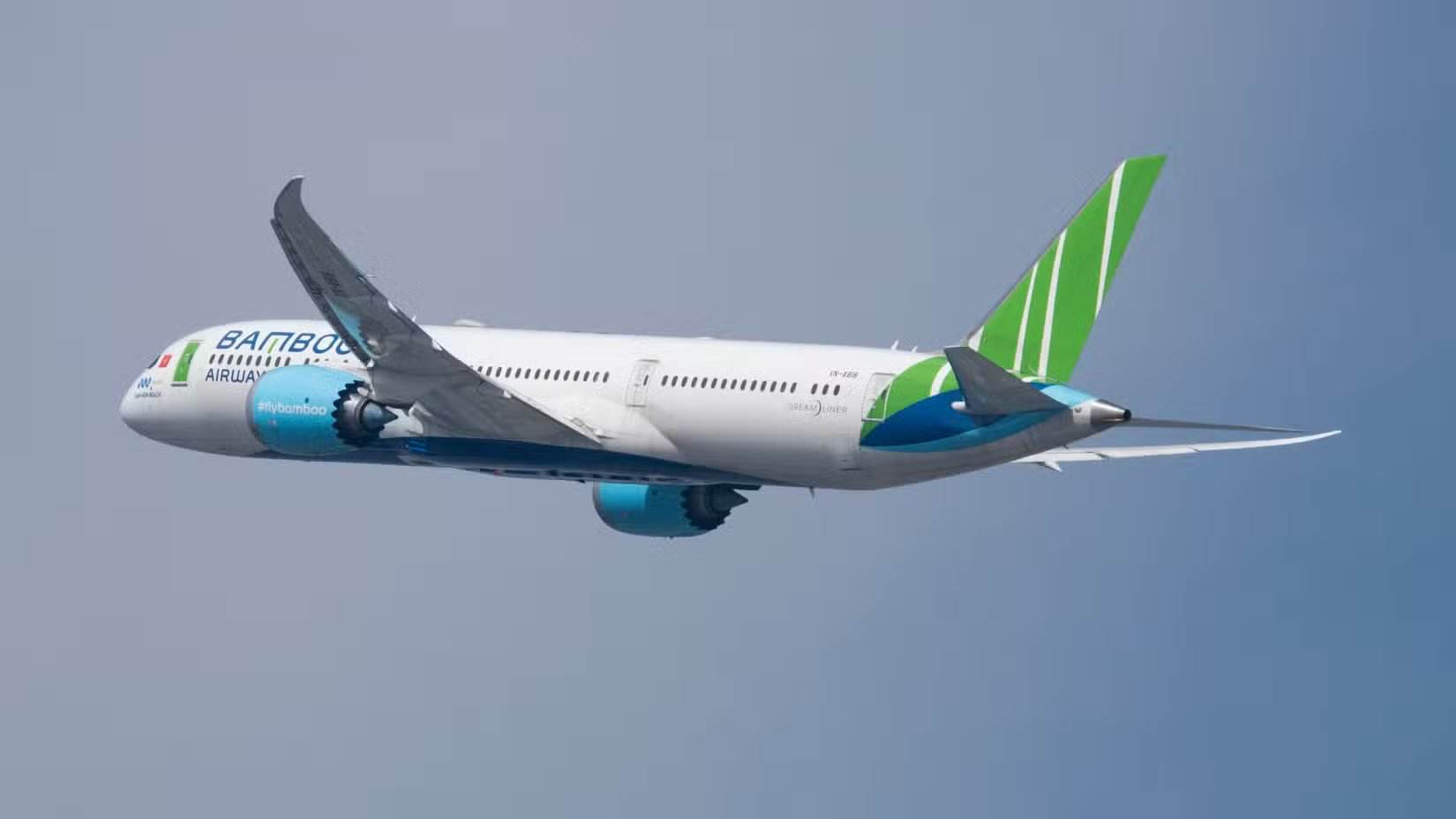 Bamboo Airways 787 dans le ciel