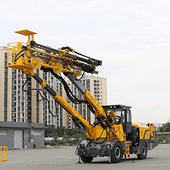 Machine intégrée de forage, ancrage et injection XZMG113