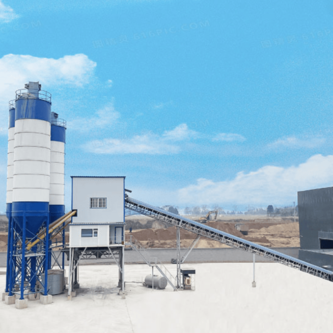 WHZS Series Intermittent Water-Stabilized Concrete Integrated Mixing Equipment