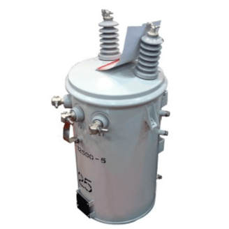 محول أحادي الطور بقدرة 5 kVA للتركيب على الأعمدة، مخصص للمعدات الكهربائية المؤتمتة