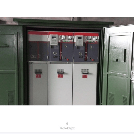 Unidade de anel isolada a gás (GIS RMU) de 11 kV/13,8 kV, corrente nominal de 1250 A