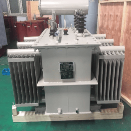 Transformador de potência imerso em óleo de 11 kV e 500 kVA