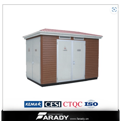 Subestação de distribuição de potência trifásica de 33 kV e 600 kVA