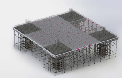 Aluminium Formwork for Basement