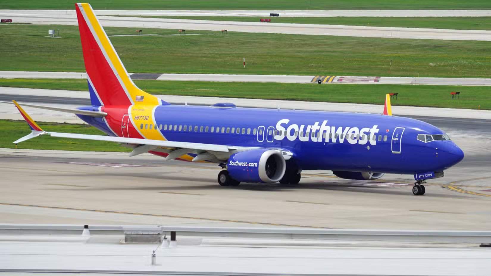 Roulage d'un Boeing 737 de Southwest Airlines