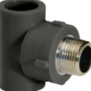 Polyethylene (PE) Pipe Fittings for Water Supply (Socket) - Male Thread Tee