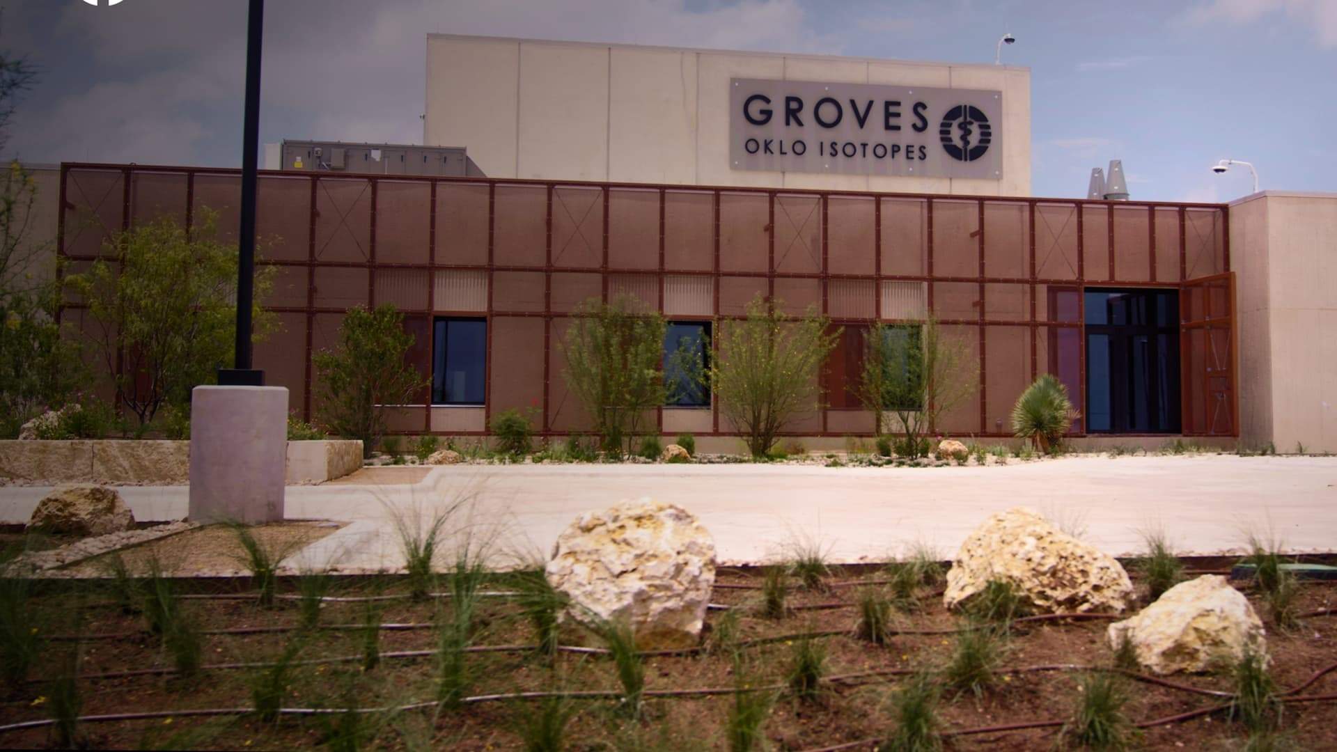 The Groves test reactor in Texas