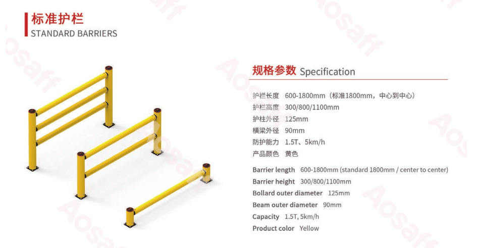Aotto standard flexible barrier