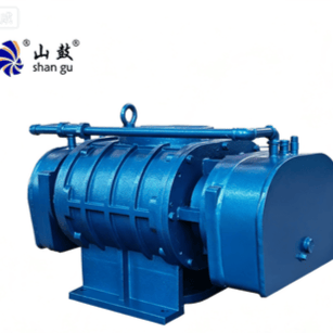 Shangu stainless steel Roots blower for industrial gas conveyance.