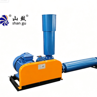 Shangu Tri-lobe High-Capacity Roots Blower for the Pneumatic Conveying Industry