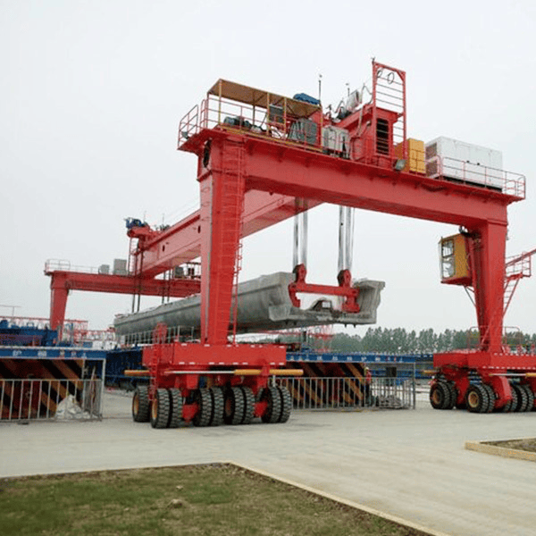 Tire-Type Beam Lifting Gantry