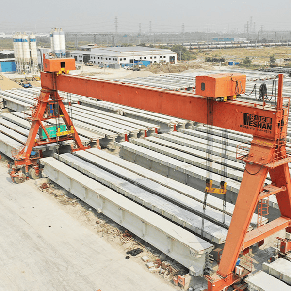 Tire-Type Beam Lifting Gantry