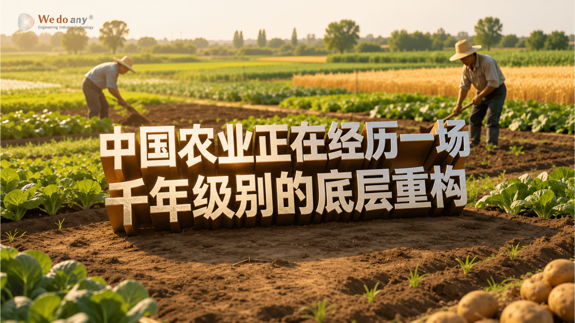 中国农业正在经历一场千年级别的底层重构。 #大国重器   #农业