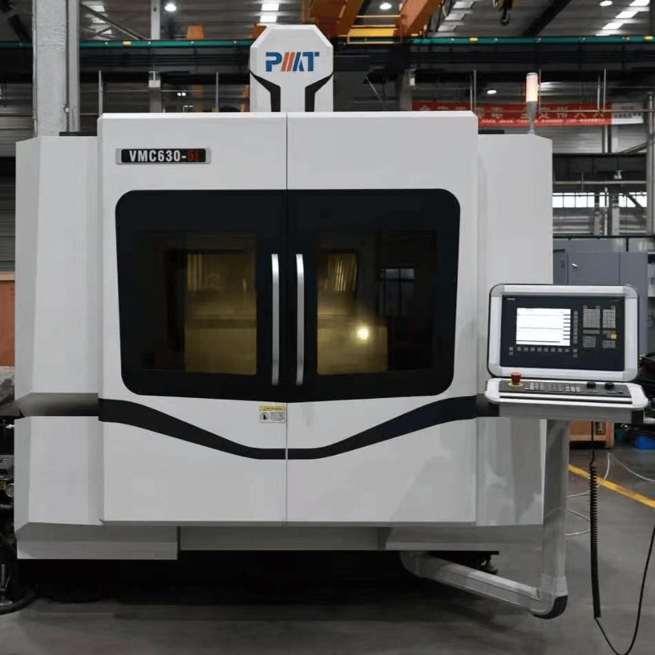 VMC630-5i Doppelsäulen-Vertikalfräsmaschine mit Wiege und 5-Achs-Simultanbearbeitung