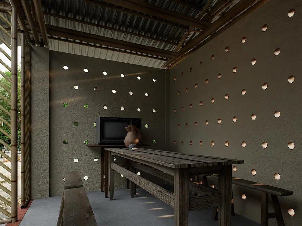 A ventilated interior designed to better withstand heat