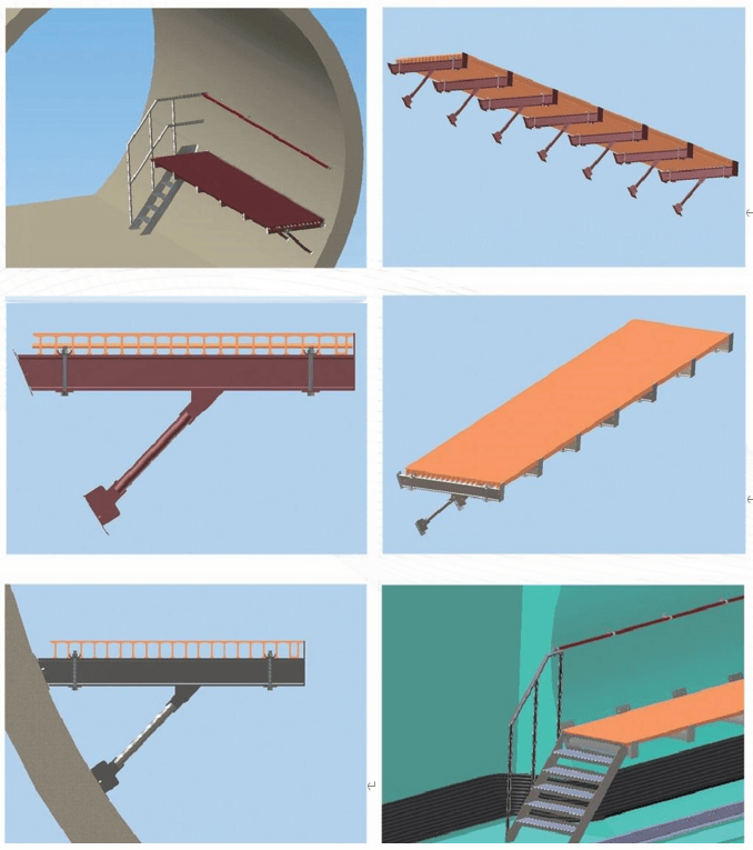 Plateforme d'évacuation en matériau composite polymère - Beijing Dingchang Composite Material Co., Ltd.