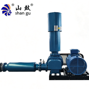 中国工厂高压气动输送设备RSR-300双油箱压缩机罗茨鼓风机用于污水处理曝气 - 山东明天机械集团股份有限公司