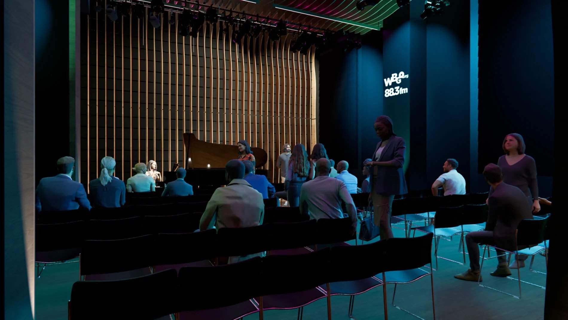 interior view of theater