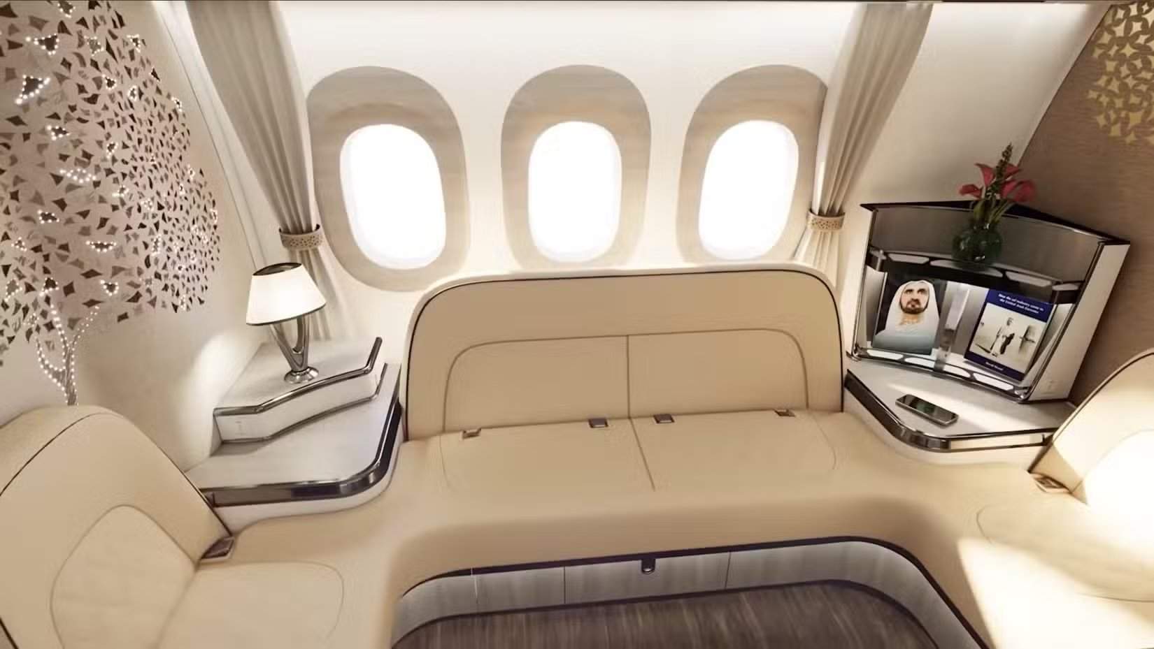 Emirates Boeing 777-9 Bar Area
