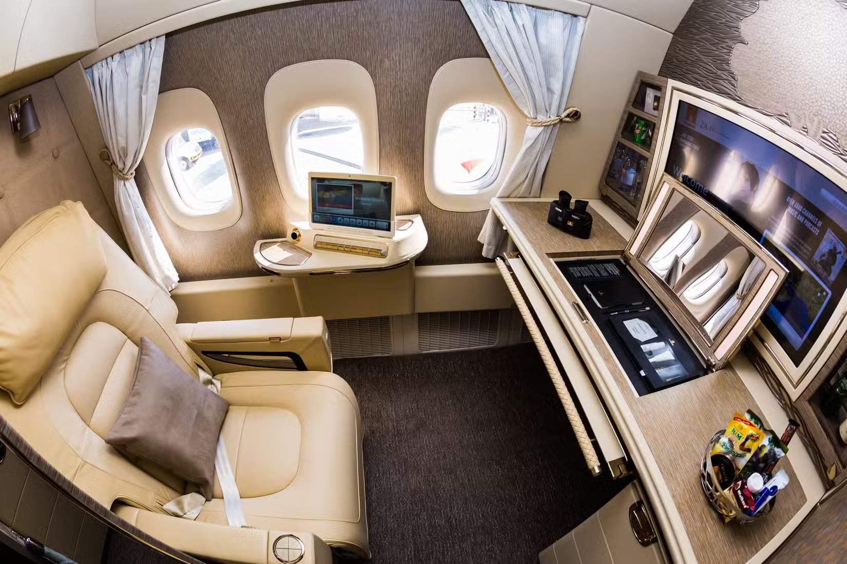 Emirates Boeing 777 First Class