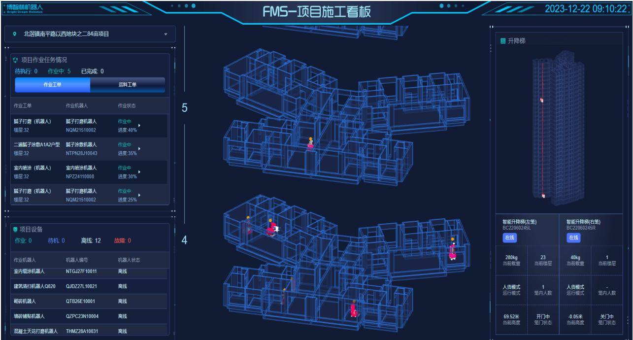 FMS 机器人协同管理系统 - 深圳博匠机器人有限公司