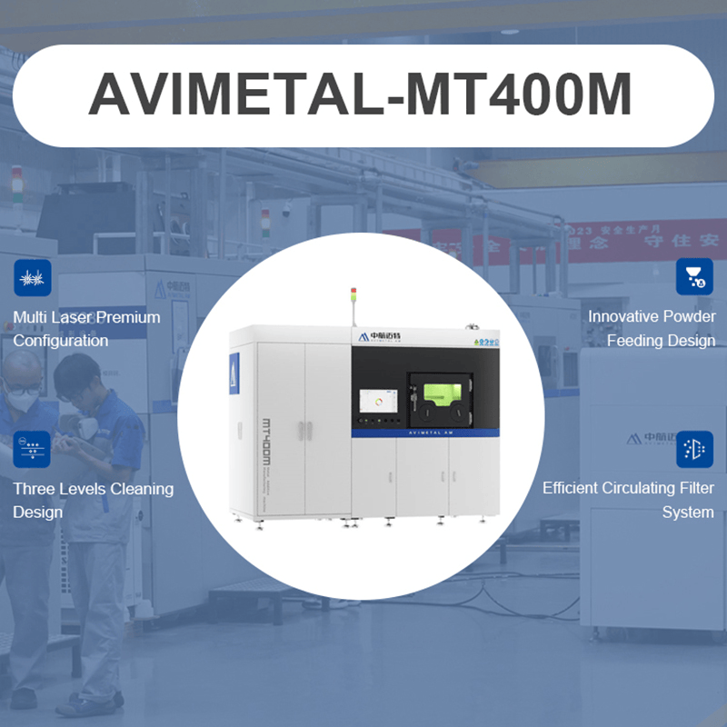 Avimetal MT400M 420x350x400mm Selective Laser Melting SLM Metal 3D Printer - Avimetal AM Tech Co., Ltd.