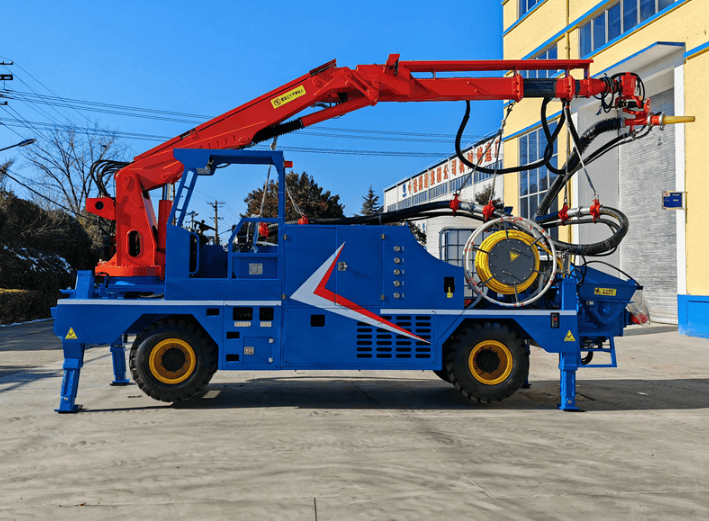 Бетоноторкрет-установка мокрого торкретирования QLS35B - Luoyang China Railway Qiangli Machinery Co., Ltd.