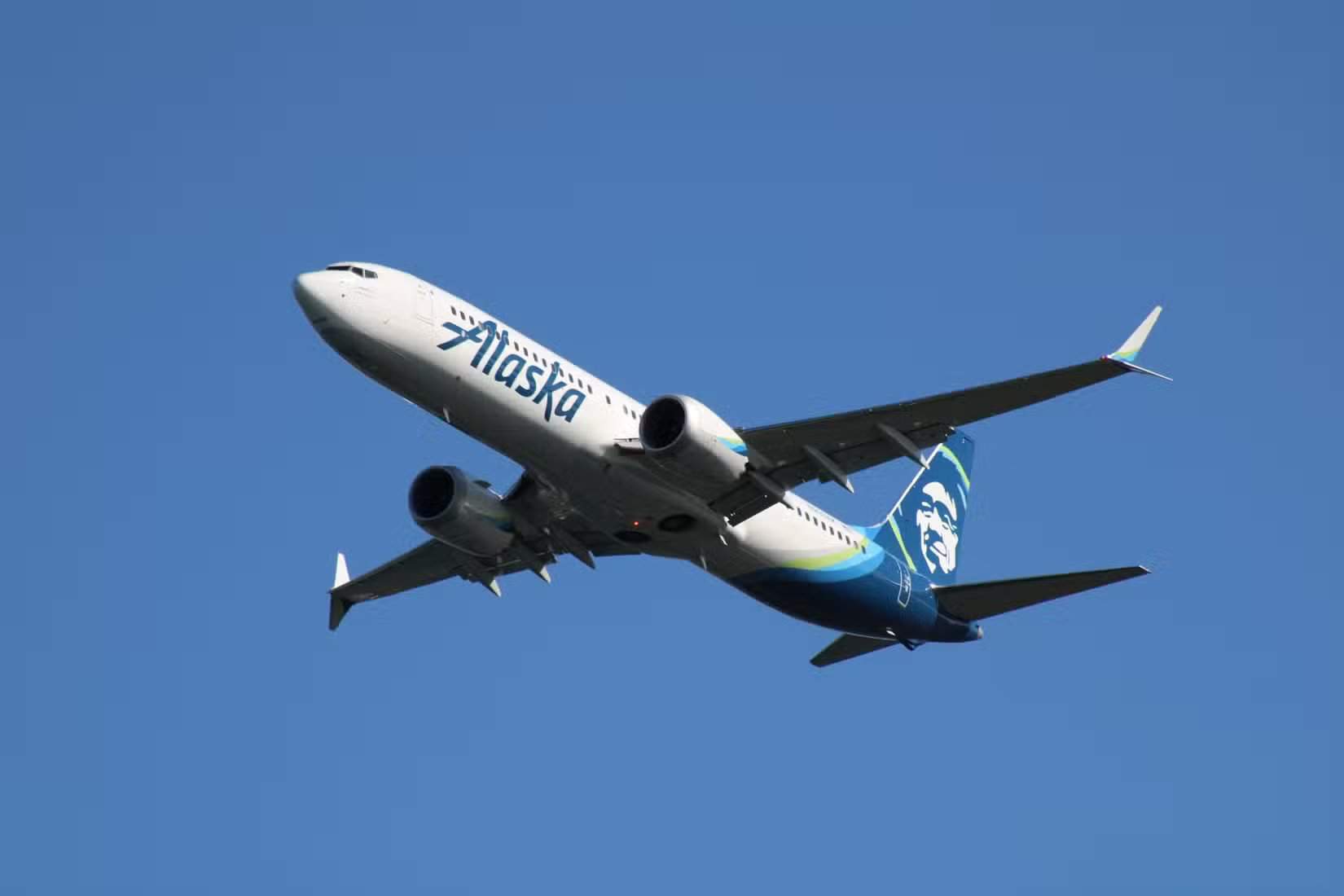 Avião Boeing 737 MAX 9 da Alaska Airlines