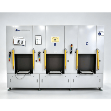 Equipamento de detecção de vazamento de hélio em caixa de vácuo para air springs automotivos - Suzhou Bowei Photoelectric Technology Co., Ltd.