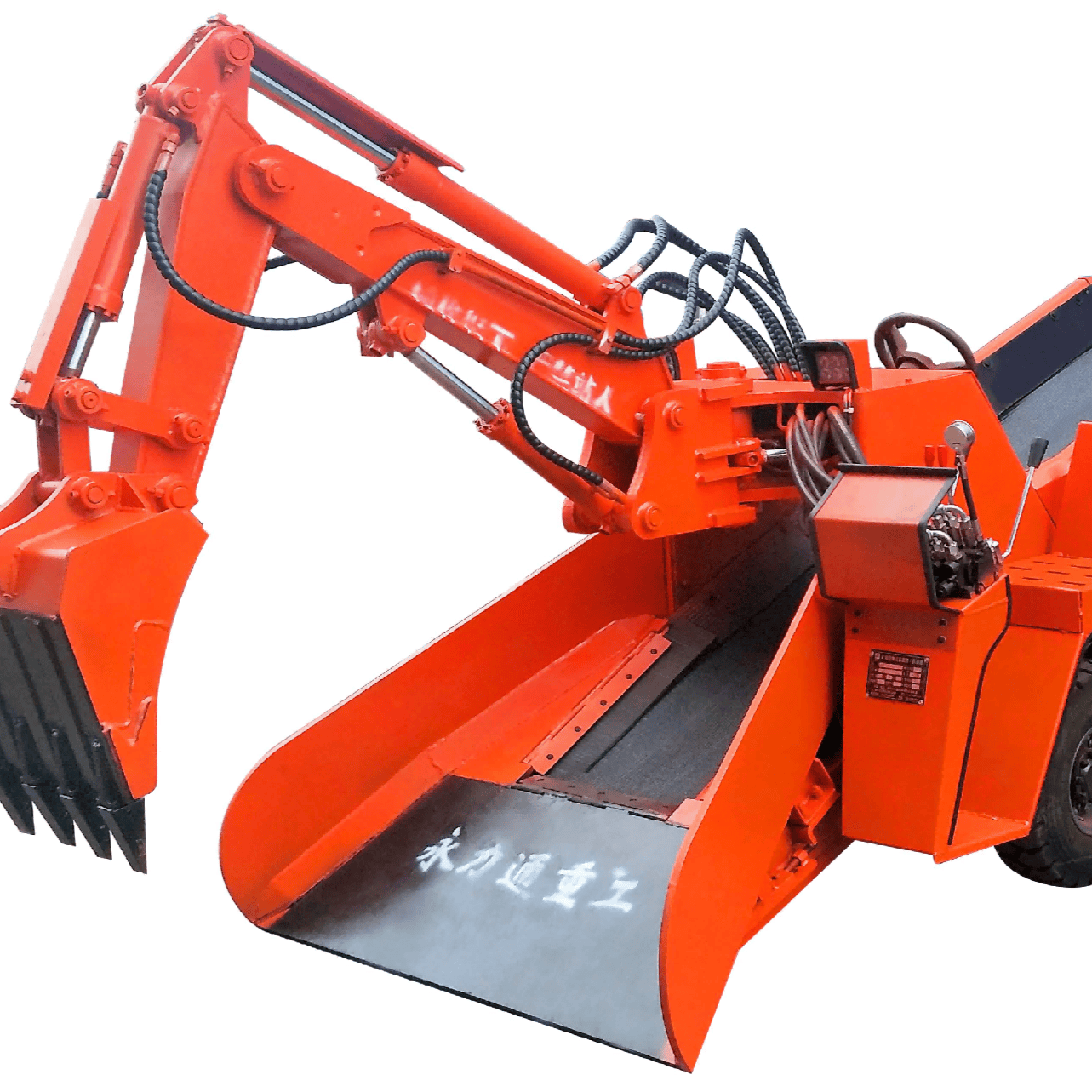 Máquina de remoção de escória com esteira sobre rodas - Xiangyang Yonglitong Machinery Co., Ltd.