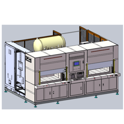 Sistema de detecção de hélio em câmara de vácuo para tubulações de ar-condicionado de alta pressão na indústria de refrigeração - Suzhou Bowei Photoelectric Technology Co., Ltd.