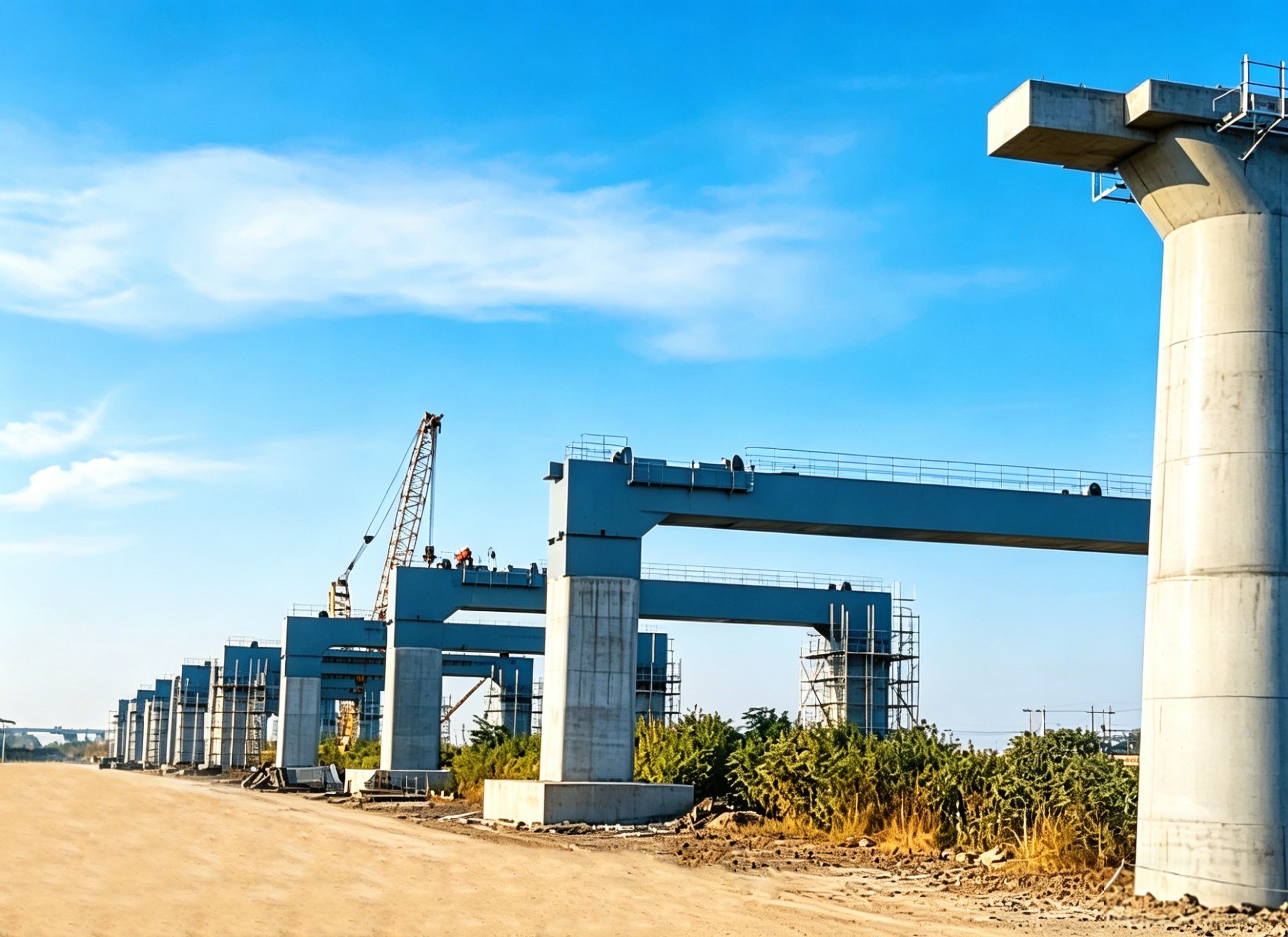 Projeto de Travessa de Aço para Pilar Portal - Hanjiang Heavy Industry Co., Ltd. of China Railway 11th Bureau Group