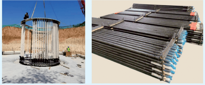 Преднапряжённые анкерные болты - Hanjiang Heavy Industry Co., Ltd. of China Railway 11th Bureau Group